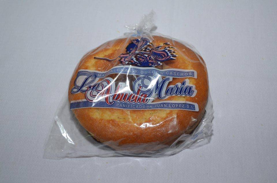 Bizcocho de la Abuela María. Nuestra Propia Receta. Nuestros Productos.